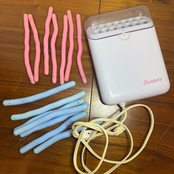Clairol Benders Hair Curlers Model Hot Rollers FS-2 Tested - Picture 1 of 4